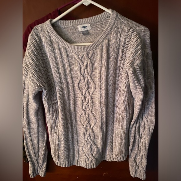 Old Navy sweater Gray Ladies Sweater - Picture 3 of 6